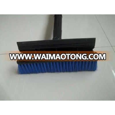 Retractable type car snow brush & ice scraper ; car snow shovel