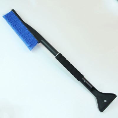 DIY perfect gift 2 in 1 bristle snow brush with Ice scraper snow scraper brush