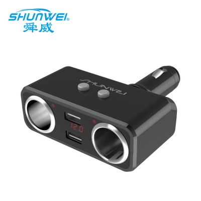 best selling car cigarette lighter socket car charger adapter With ISO9001 Certificate