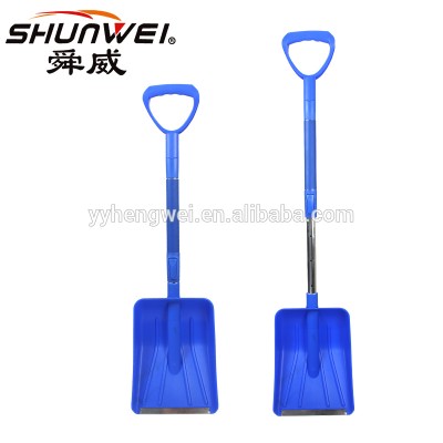 Durable and Lightweight Telescopic retractable detachable plastic long Aluminium handle snow shovel for car