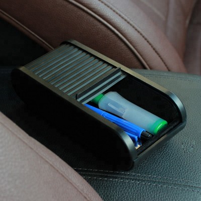 Storage Box Rolls door Plastic Pocket car seat Dashboard Mobile Phone Coin Holder