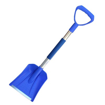 long high quality plastic &Aluminium alloy folding snow shovel with EVA hand grip