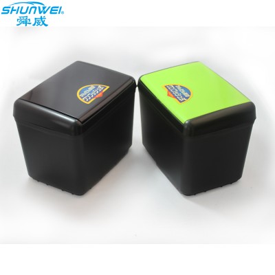 Middle Size Vehicle Universal Plastic Trash Rubbish Garbage Bin