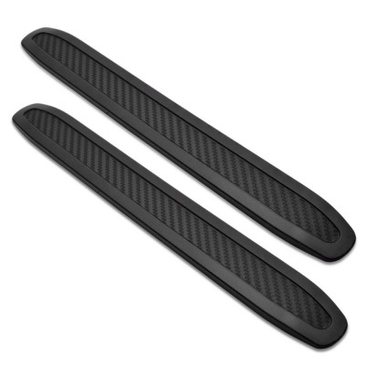 Plastic Universal Black Car Exterior front and rear bumper anti-collision Anti-Scratch patch bar guard car bumper protector