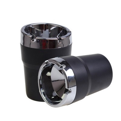 Cheap Metallic Flame retardant Plastic Smoke Free cigarette car ashtray