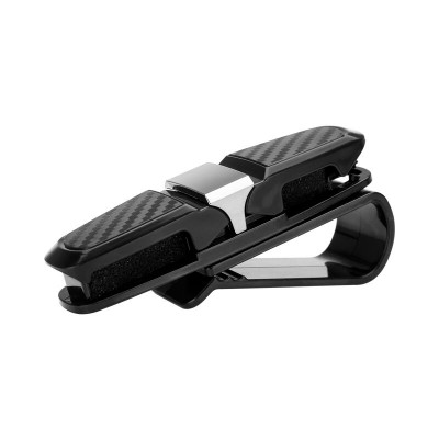 180 degrees Rotational Double-Ends Clip Car Visor Ticket Clip Card Holder car holder for glasses