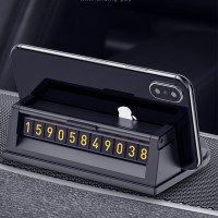 Fashion Privacy Protection Telephone Number Card  Hidden mobile phonenumber card Adhesive car smartphone holder