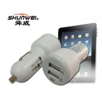 Smart Dual-Ports USB Car Charger Adapter travel usb charger